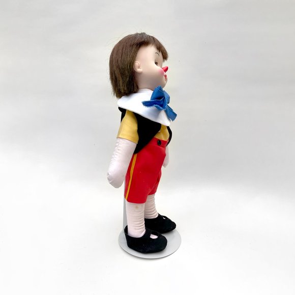 HTF Vintage 80s Effanbee 14" Disney Plush PINOCCHIO HUGABLES Doll (1159) - Picture 3 of 16